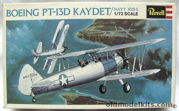 Revell 1/72 Boeing PT-13D Kaydet / Navy N2S-5, H649 plastic model kit